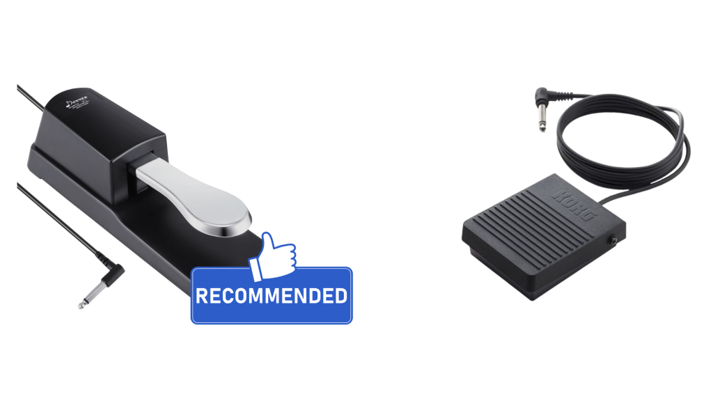 piano pedal compar